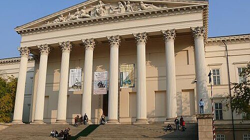 Hungarian National Museum near Budapest's District VIII, Józsefváros